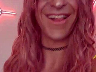 She's caged for Locktober, send your keys if you want to be her chastity cage