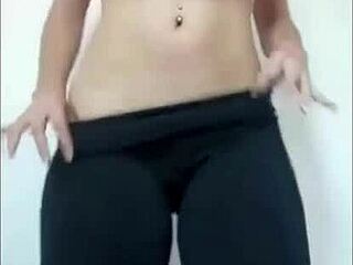 Heyya Dances, Shakes Her Big Ass, Teases, and Shows Her Pussy.