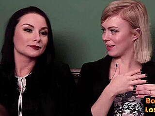 Bound Booty Babe Dominated In Threesome With Oral And Facial