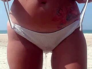 Ever peed in a white bikini at a public beach?