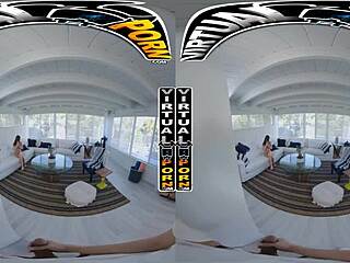 Stepsister stuffs mouth with stepbro's dick making him moan