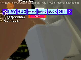 Fucking sluts with big cocks in Roblox sex game