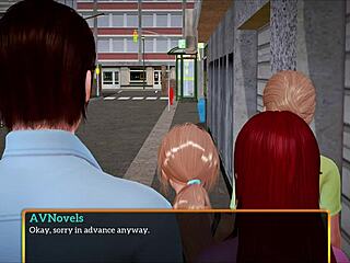 Exploring my new family with big tits