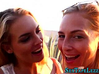 A girl was fingered by her lesbian partner