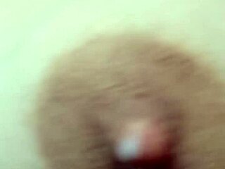 Slut with milk-filled tits ready for action now