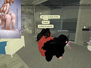 Watch the moth get drilled by that huge futa cock! Intense action unfolds in this wild scene.