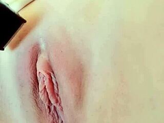 Pretty Babe Shaves Tight Pussy in Homemade Clip for Her Friend