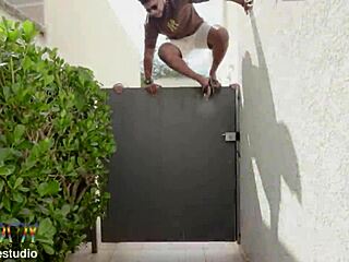 Hot Brazilian chick Aylla Mel takes multiple cocks