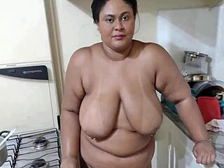 i lick my latina stepmom's big tits and pussy