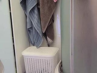 A hot woman helped her son to experience orgasm