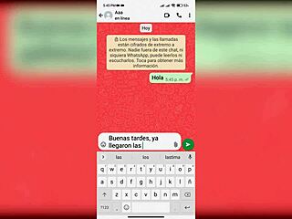 i invite my friend's cute latina girlfriend to fuck again via whatsapp