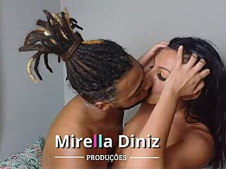 Black guy fucks trans newbie. Loves passive trans.