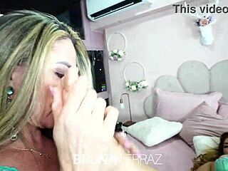 Gozei Gostoso on My Friend's Puta Bruna Ferraz. Cleo Cadillac Joins Latina Lesbian Action.