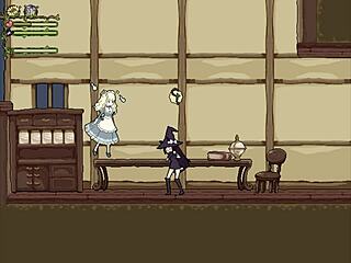 Flower witch scenes - part 11 game sprite - FlowerSprite - Witchy fun