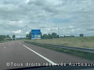 I jerk off on the motorway
