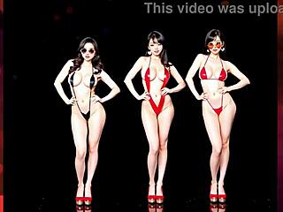 Valentine's Day breast expansion dance is stunning