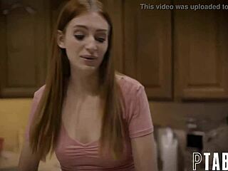 Playful Maya Kendrick gets naughty when home alone
