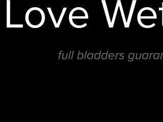 Kitty performs an outdoor solo pissing scene in a public setting