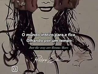 Venezuelan Babe Shows Off Natural Tits