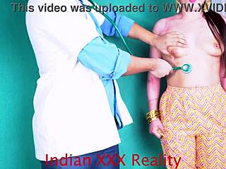 i'm this indian nurse fucking patient in office quickie