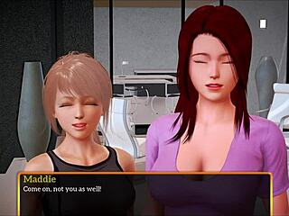 Exploring my new family with big tits