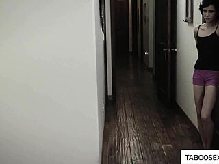 Innocent Babysitter Teen Fucked Hard by Old Man for Cash!