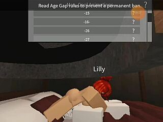 Fucking sluts with big cocks in Roblox sex game