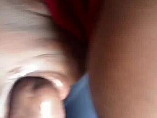 why does this african teen suck and throat sloppy dick so deep?