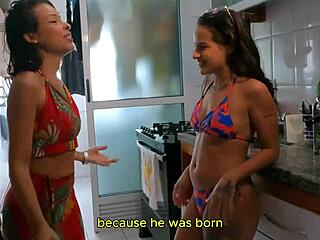 Sluts complain about bad husbands, then get femdom sex!