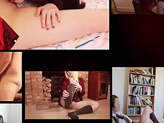 Blonde teen student gets fucked hard by teacher in uniform