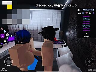 Femboy gets fucked hard in roblox by rich shemale