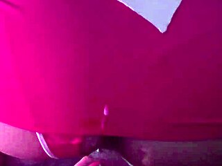 Panties to the side upskirt action with cumshots multiple times
