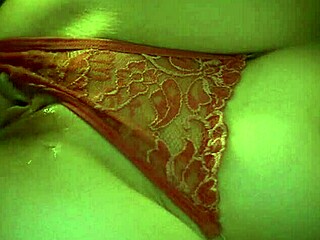 College Roommate Pulls Panties Aside for Amateur Fun