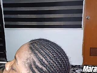 Mara Exotic Delivers Sloppy Blowjob And Deep Penetration Before Bent Over Doggy Creampie With Big Cock