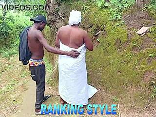 bbw goddess meets stranger in interracial encounter with riding and licking