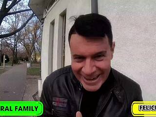 Felicia Vina’s Hungarian Ass Swallows Cock and Cum in Budapest.