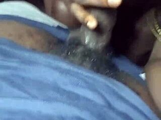 Petite shaved amateur with natural tits squirts during bareback webcam fuck