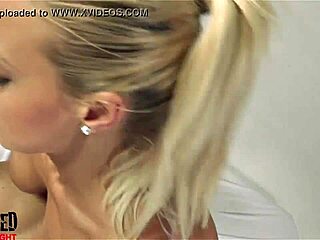 Czech Blondes Clash in Intense Lesbian Pussy Fight