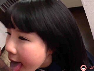 Japanese Teen Ami Oya Sucks Hard Cock Uncensored