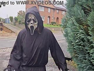 fit nympho cougar milf talks to stranger latino boy for cheating fuck while husband away