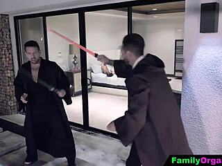 Fencer Step-Fathers Guide Stepdaughters to Dark Side