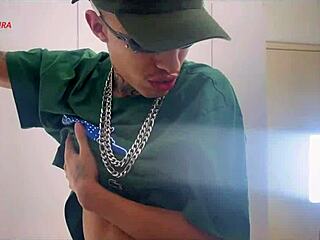 feeling the intense passion as dutra sura introduces mii angel to her big-dicked cousin for a wild bisexual threesome