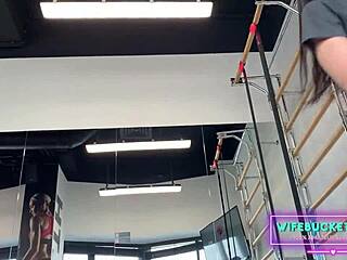 Homemade Video from Wifebucket: The Gym Was Empty and We Felt Playful