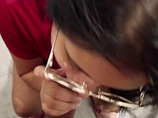 nurse mandy gives joi and swallows your cum