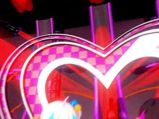 fascinate lewd with big tits in 3d animation