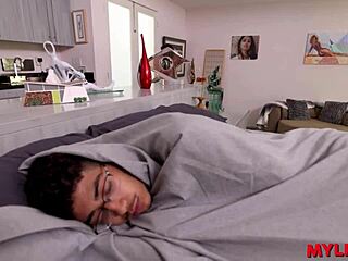 mylfex - stepmom heals her sad stepson with morning care