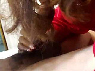 Huge stud fucks his client in a classic retro scene