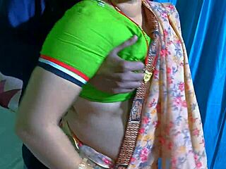 Desi Bhabi Enjoys Hot Foreplay with Brother-in-Law