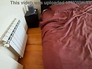 Latina maid with creamy pussy in jeans and flip flops is seduced with a massage