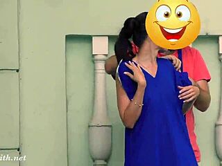 Hidden Cam Captures Jeny Stripping Naked in Public